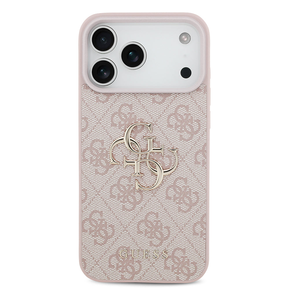 Maska za Apple iPhone 18 Pro Max / 17 Pro Max, Guess, 4G Big Logo, Roza