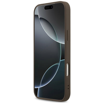 Maska za Apple iPhone 18 Pro Max / 17 Pro Max, Guess, 4G Classic Logo, Smeđa