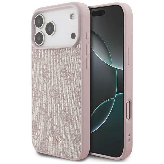 Maska za Apple iPhone 18 Pro Max / 17 Pro Max, Guess, 4G Classic Logo, Roza