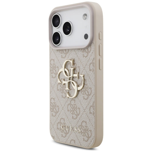 Maska za Apple iPhone 18 Pro Max / 17 Pro Max, Guess, 4G Classic Logo s remenom, Roza