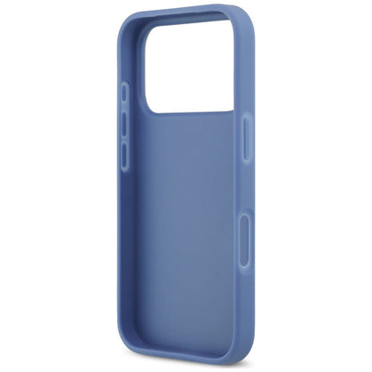 Maska za Apple iPhone 18 Pro Max / 17 Pro Max, Guess, 4G Double Card Triangle, plava