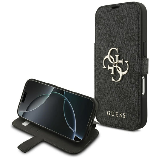 Maska za Apple iPhone 18 Pro Max / 17 Pro Max, Guess, 4G Metal Logo, Crna