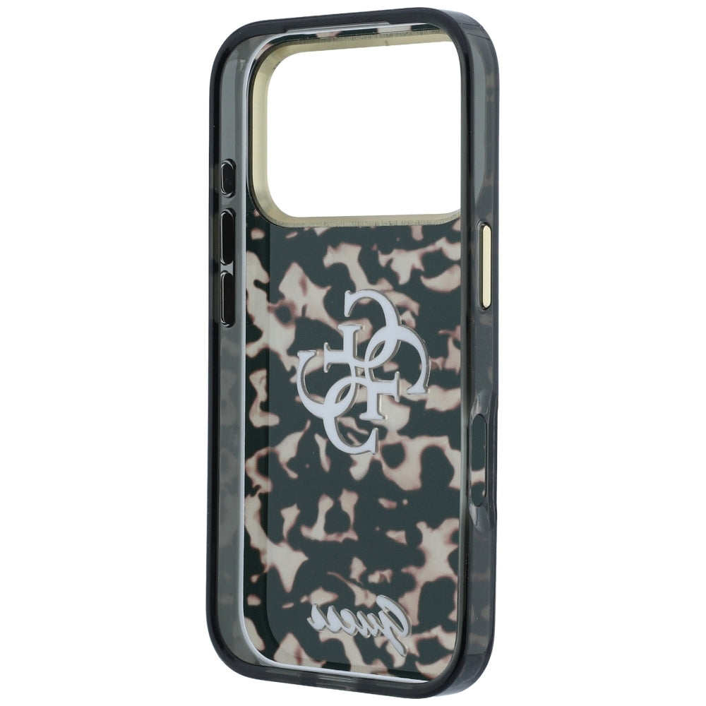 Maska za Apple iPhone 18 Pro Max / 17 Pro Max, Guess, IML 4G Metal Script, Smeđa