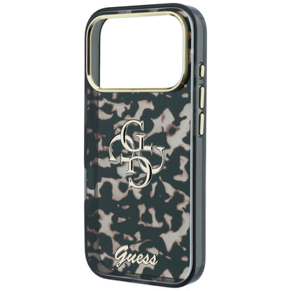 Maska za Apple iPhone 18 Pro Max / 17 Pro Max, Guess, IML 4G Metal Script, Smeđa