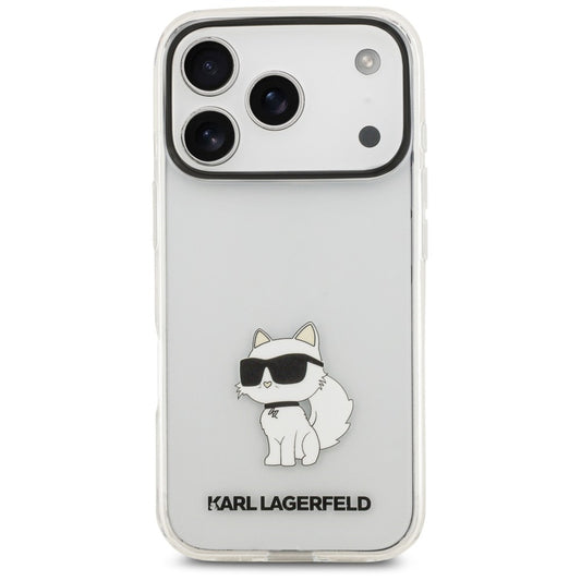 Maska za Apple iPhone 18 Pro Max / 17 Pro Max, Karl Lagerfeld, IML Choupette NFT, prozirna