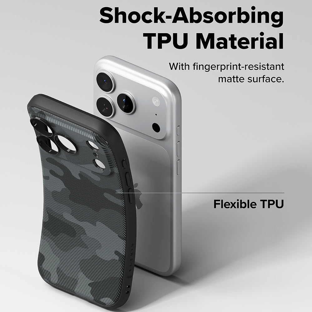Maska za Apple iPhone 18 Pro Max / 17 Pro Max, Ringke, Onyx, Kamuflaža
