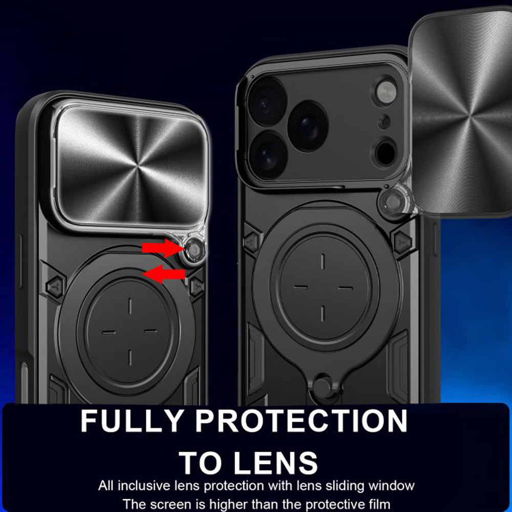Maska za Apple iPhone 18 Pro Max / 17 Pro Max, Techsuit, CamGuard Pro, Crvena