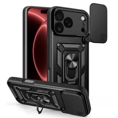 Maska za Apple iPhone 18 Pro Max / 17 Pro Max, Techsuit, CamShield, Crna