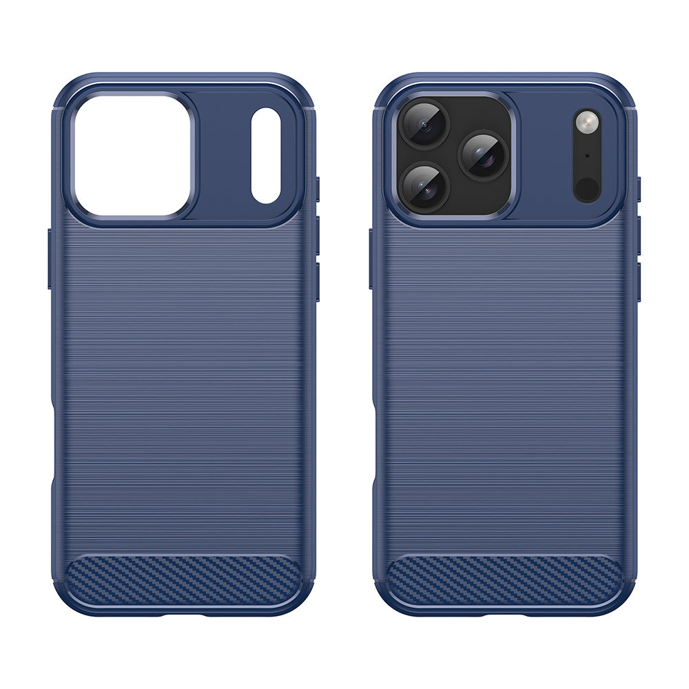 Maska za Apple iPhone 18 Pro Max / 17 Pro Max, Techsuit, Karbon, Plava