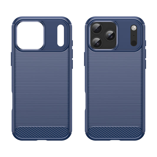 Maska za Apple iPhone 18 Pro Max / 17 Pro Max, Techsuit, Karbon, Plava