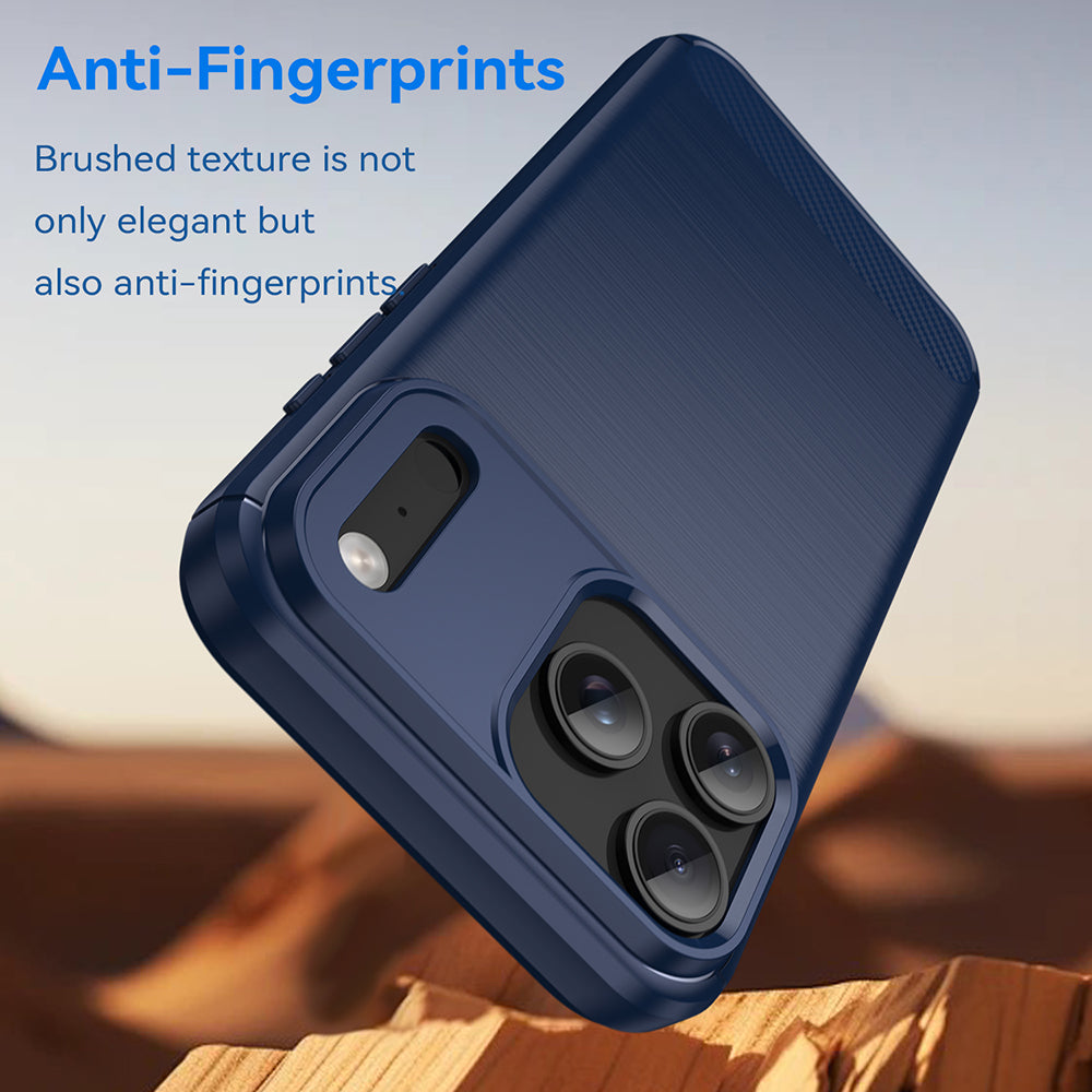 Maska za Apple iPhone 18 Pro Max / 17 Pro Max, Techsuit, Karbon, Plava