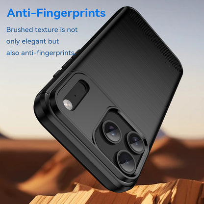 Maska za Apple iPhone 18 Pro Max / 17 Pro Max, Techsuit, Karbon, Crna