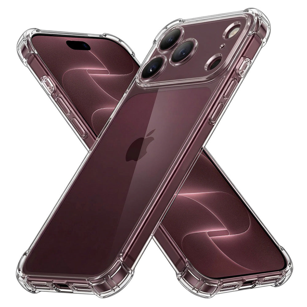 Maska za Apple iPhone 18 Pro Max / 17 Pro Max, Techsuit, Otporna na udarce, Prozirna