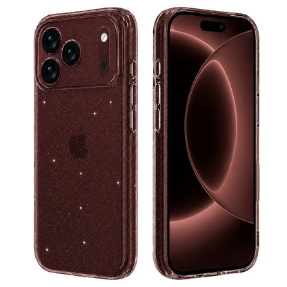Maska za Apple iPhone 18 Pro Max / 17 Pro Max, Techsuit, SparkleSkin, Prozirna