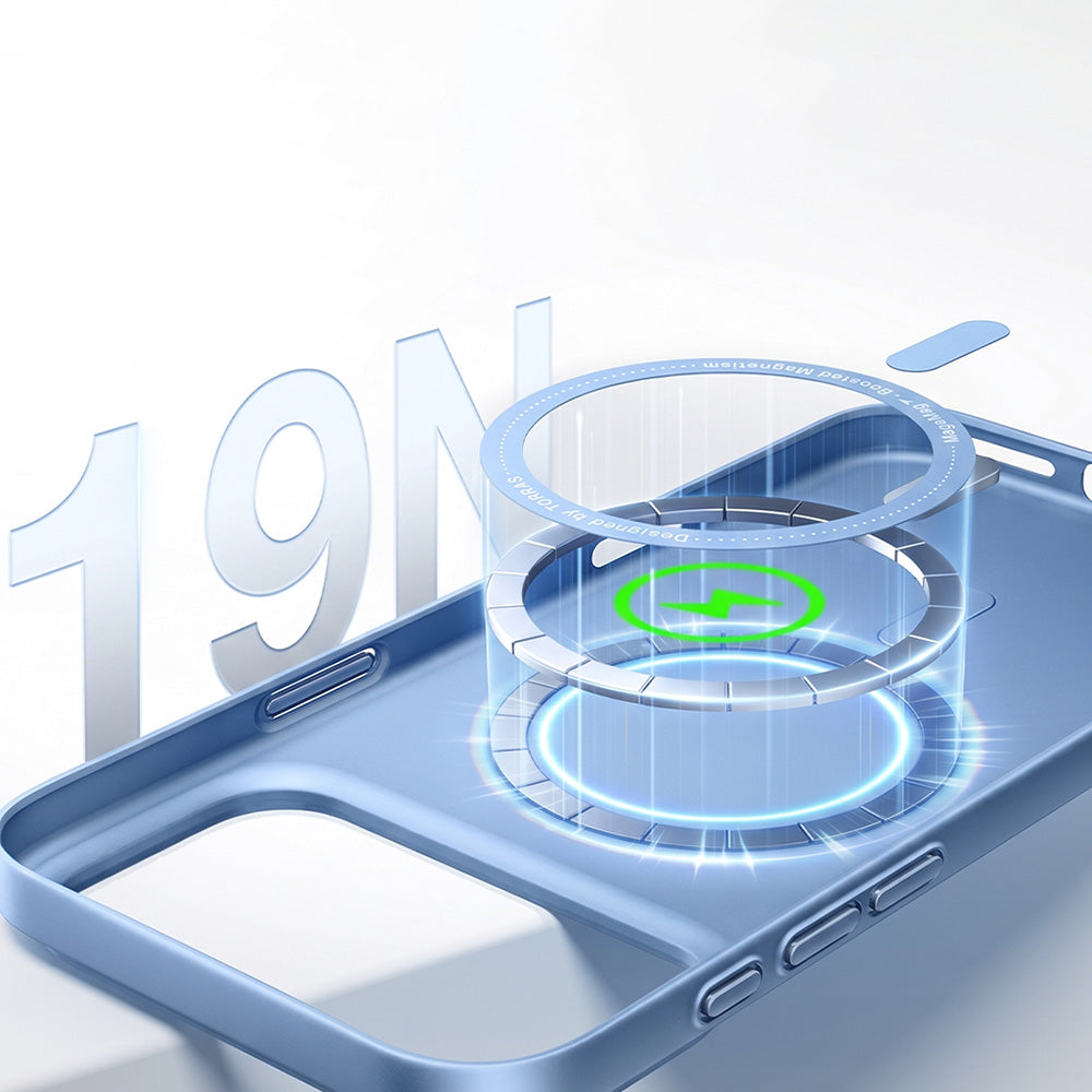 MagSafe maska za Apple iPhone 18 Pro Max / 17 Pro Max, Torras, OriginFit, Plava