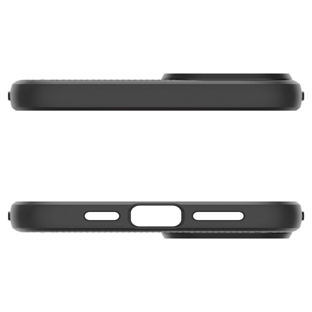 Futrola za Apple iPhone 15, Spigen, Liquid Air Matte, Crna ACS06790