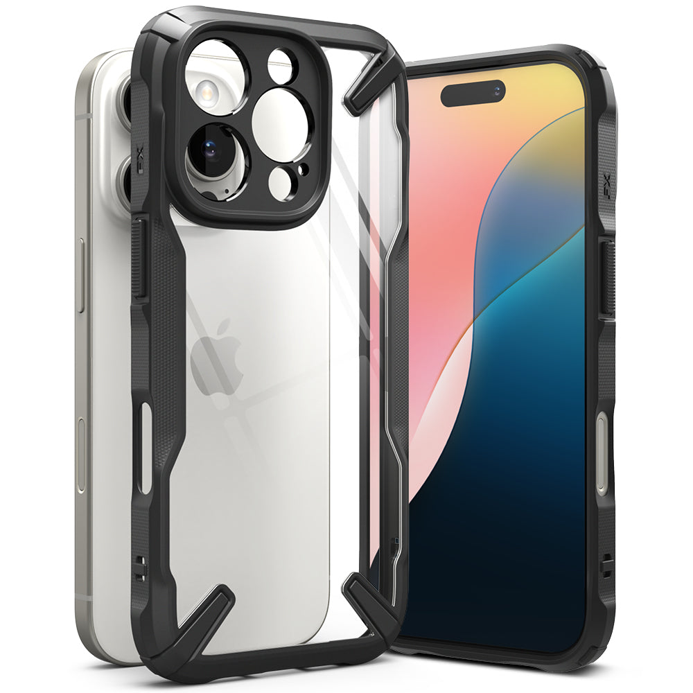 Futrola za Apple iPhone 16 Pro Max, Ringke, Fusion X, Crna