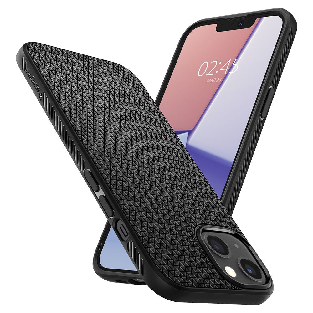 Futrola za Apple iPhone 13, Spigen, Liquid Air, Crna