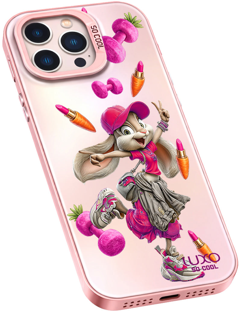 Maska za Apple iPhone 17 Pro Max, LUXO So CooL, ArcadiA Rabbit, Višebojna