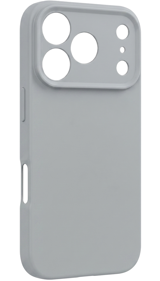 Maska za Apple iPhone 17 Pro Max, OEM, Silikon, Siva