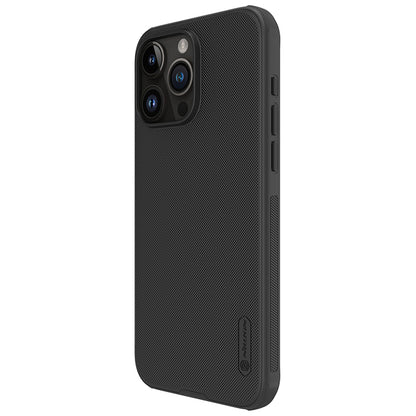Futrola za Apple iPhone 15 Pro Max, Nillkin, Super Frosted Shield Pro, Crna