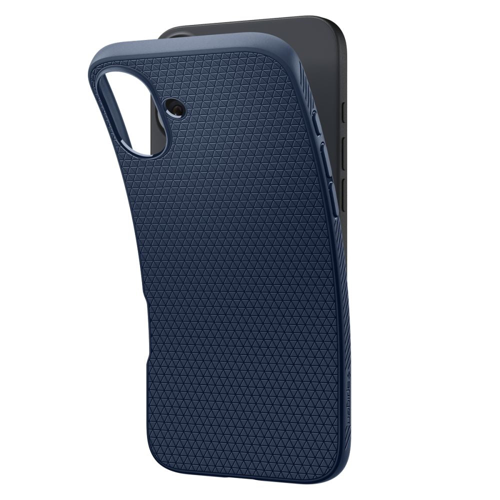 Futrola za Apple iPhone 16, Spigen, Liquid Air, Mornarsko plava ACS08195