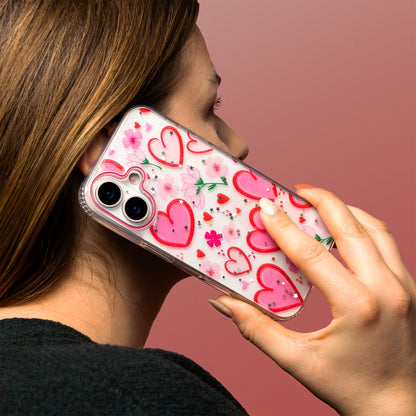 Maska za Apple iPhone 14 Pro, OEM, Ultra Trendy Love 1, Višebojna