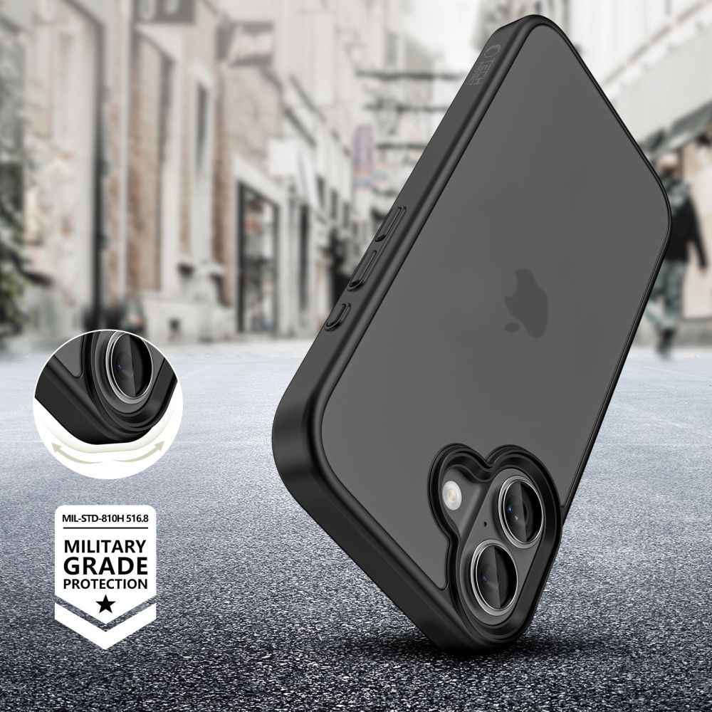 Futrola za Apple iPhone 17, Tech-Protect, Magmat, Mat Crna