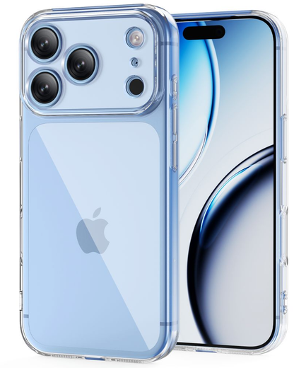 Maska za Apple iPhone 18 Pro Max / 17 Pro Max, Tech-Protect, Flexair s zaštitnikom ekrana, Prozirna
