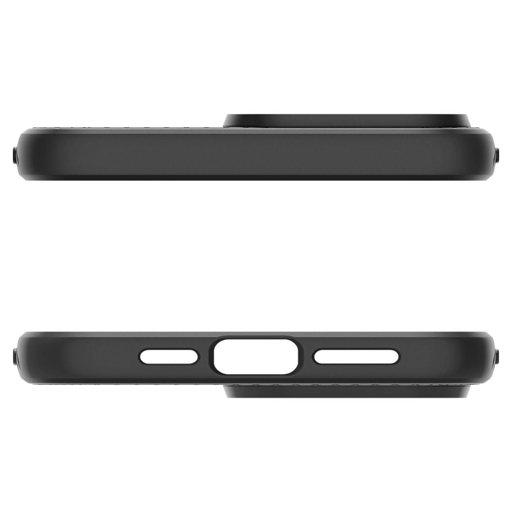 Futrola za Apple iPhone 15 Pro Max, Spigen, Liquid Air Matte, Crna ACS06562