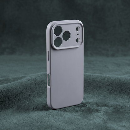 Maska za Apple iPhone 17 Pro, OEM, Silikon, Siva
