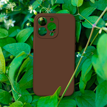 Maska za Apple iPhone 18 Pro / 17 Pro, OEM, Silikonska, Smeđa
