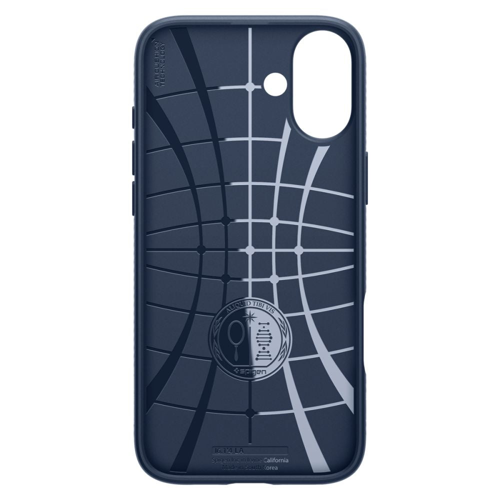 Futrola za Apple iPhone 16, Spigen, Liquid Air, Mornarsko plava ACS08195