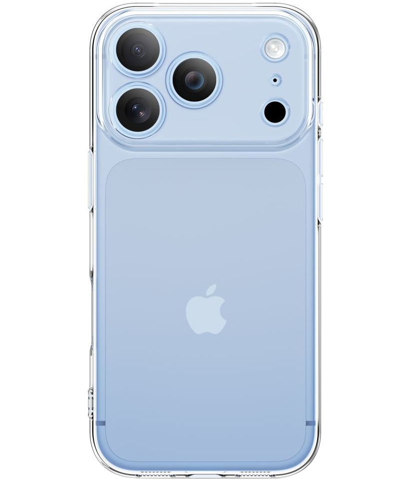 Maska za Apple iPhone 18 Pro / 17 Pro, Tech-Protect, Flexair s zaštitnikom ekrana, Prozirna