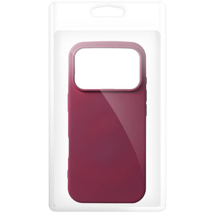 Maska za Apple iPhone 18 Pro / iPhone 17 Pro, OEM, silikonska, bordo crvena