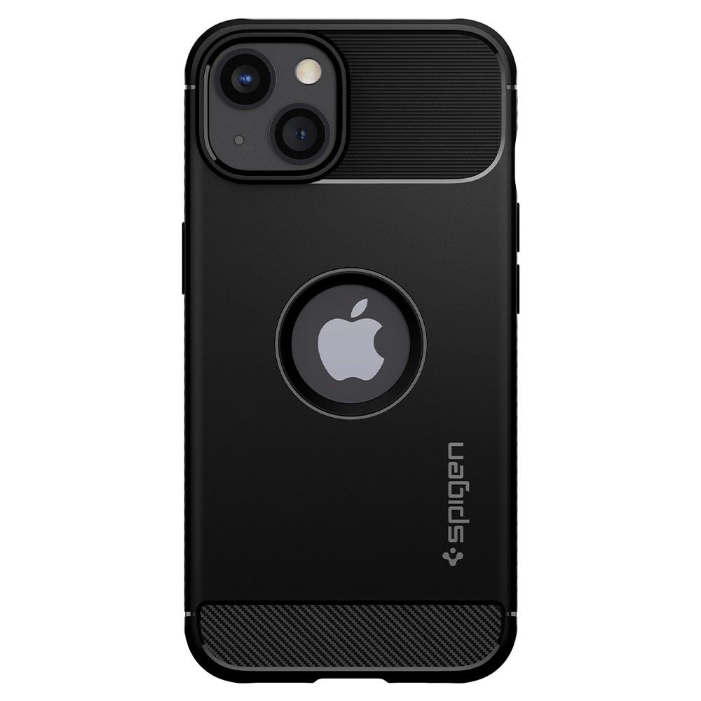 Maska za Apple iPhone 13, Spigen, Rugged Armor, Crna ACS03518