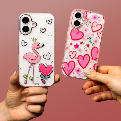 Maska za Apple iPhone 15, OEM, Ultra Trendy Love 2, Višebojna