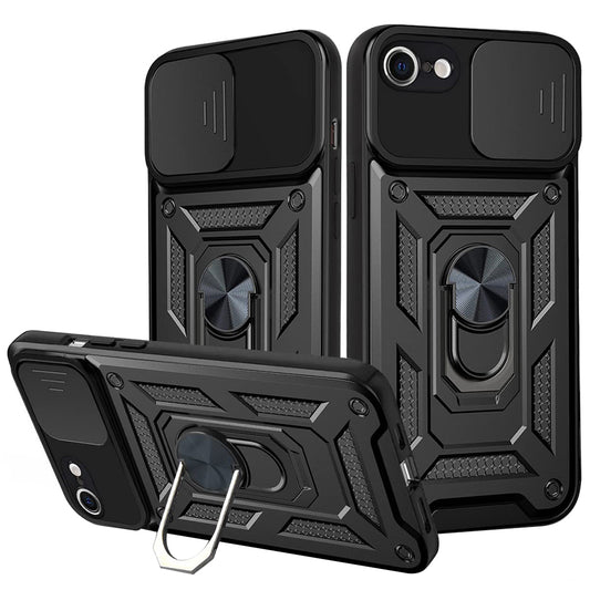 Maska za Apple iPhone 6 / 6s, Techsuit, CamShield, Crna