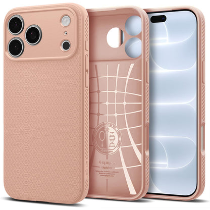 Maska za Apple iPhone 18 Pro Max / 17 Pro Max, Spigen, Liquid Air, Roza ACS12115