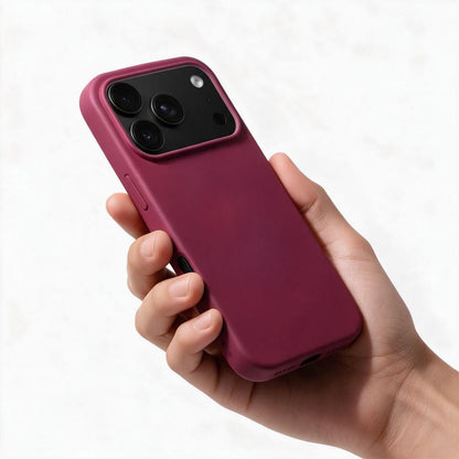 Maska za Apple iPhone 18 Pro / iPhone 17 Pro, OEM, silikonska, bordo crvena