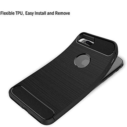 Maska za Apple iPhone 7 Plus, Techsuit, Karbon, Crna