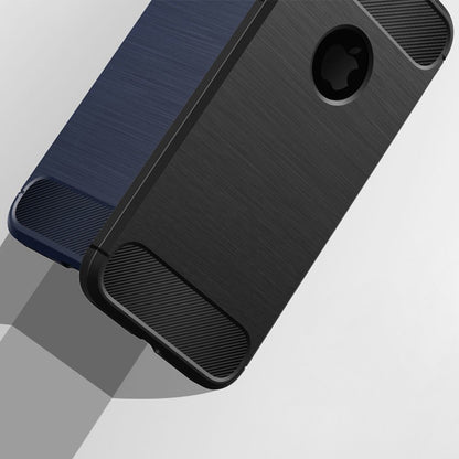 Maska za Apple iPhone 8 / 7, Techsuit, Karbon, Crna