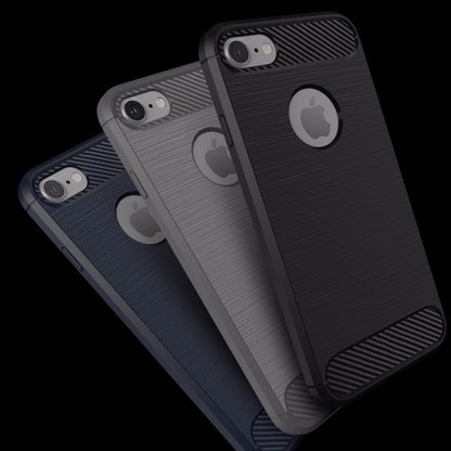 Maska za Apple iPhone 8 / 7, Techsuit, Karbon, Crna