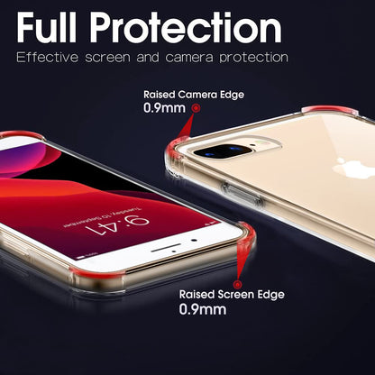 Maska za Apple iPhone 8 Plus / 7 Plus, Techsuit, Shockproof Clear, Prozirna