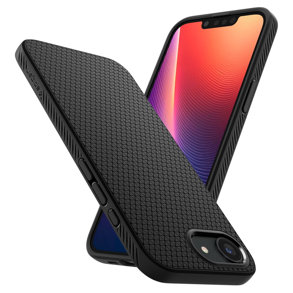 Futrola za Apple iPhone 17e / 16e, Spigen, Liquid Air, Crna ACS09161