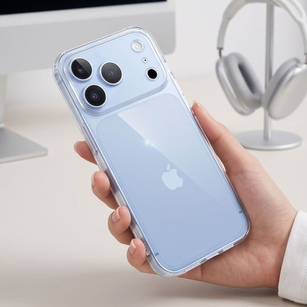 Maska za Apple iPhone 18 Pro Max / 17 Pro Max, Tech-Protect, Flexair s zaštitnikom ekrana, Prozirna