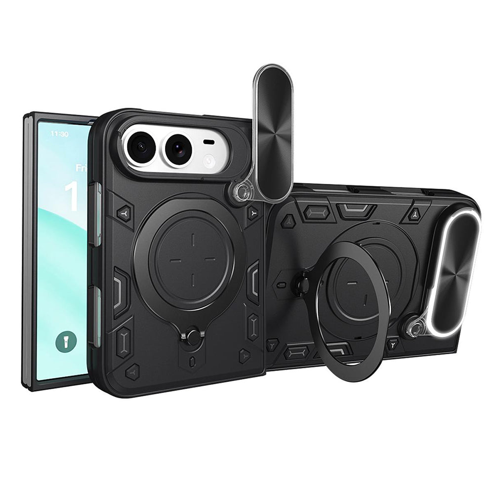 Maska za Apple iPhone Duo, Techsuit, CamGuard Pro, crna