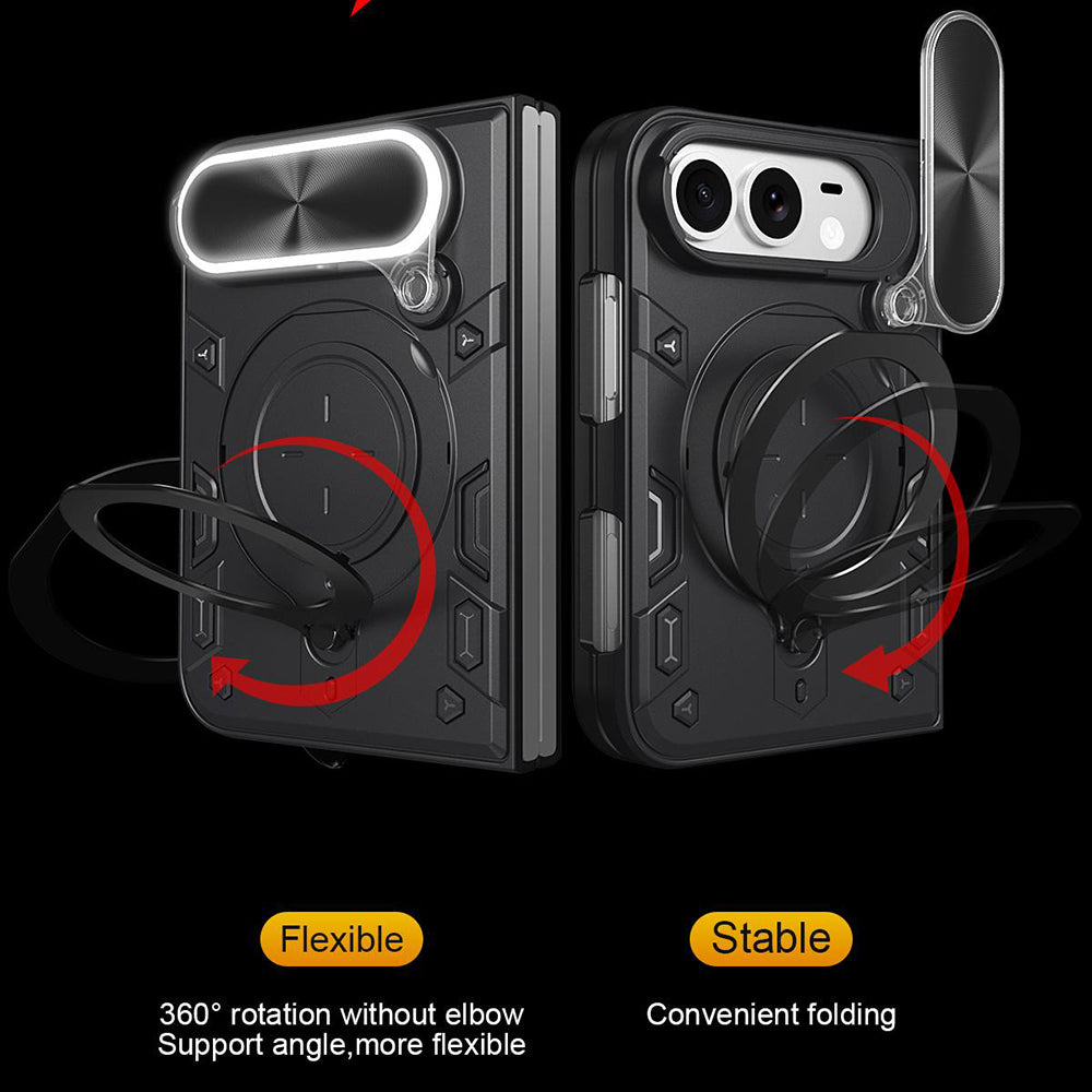 Maska za Apple iPhone Duo, Techsuit, CamGuard Pro, crna