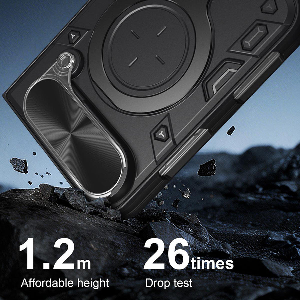 Maska za Apple iPhone Duo, Techsuit, CamGuard Pro, crna