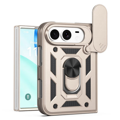 Maska za Apple iPhone Duo, Techsuit, CamShield, zlatna
